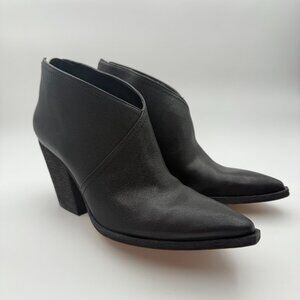 Vince Camuto Womens Grishell‎ Booties, Black Leather 8M